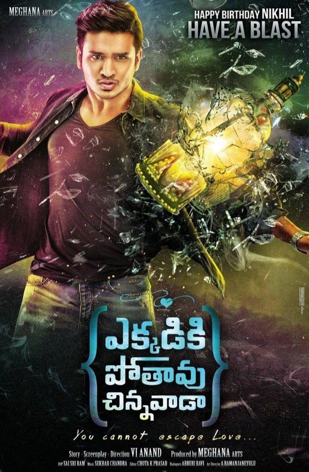 Ekkadiki Pothavu Chinnavada 2016 Hindi Dubbed HDRip download full movie