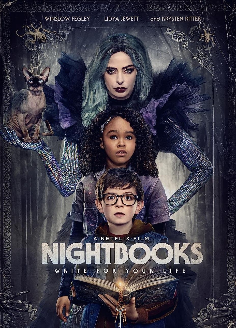 Nightbooks (2021) Hindi Dubbed BluRay download full movie