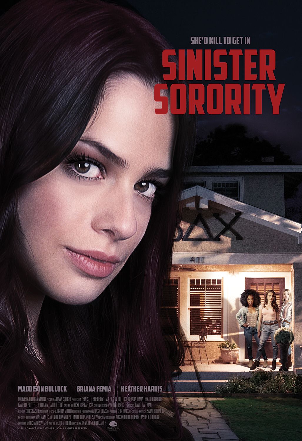 Sinister Sorority (2021) Hindi Dubbed (Voice Over) WEBRip download full movie