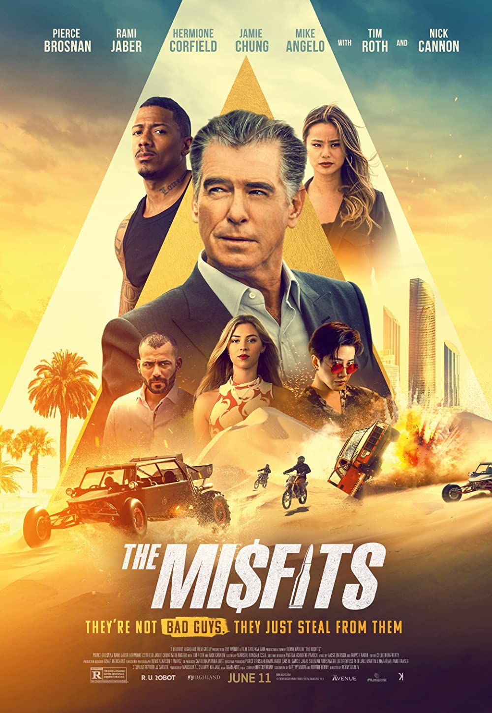 The Misfits (2021) Hindi Dubbed (Unofficial) HDRip download full movie