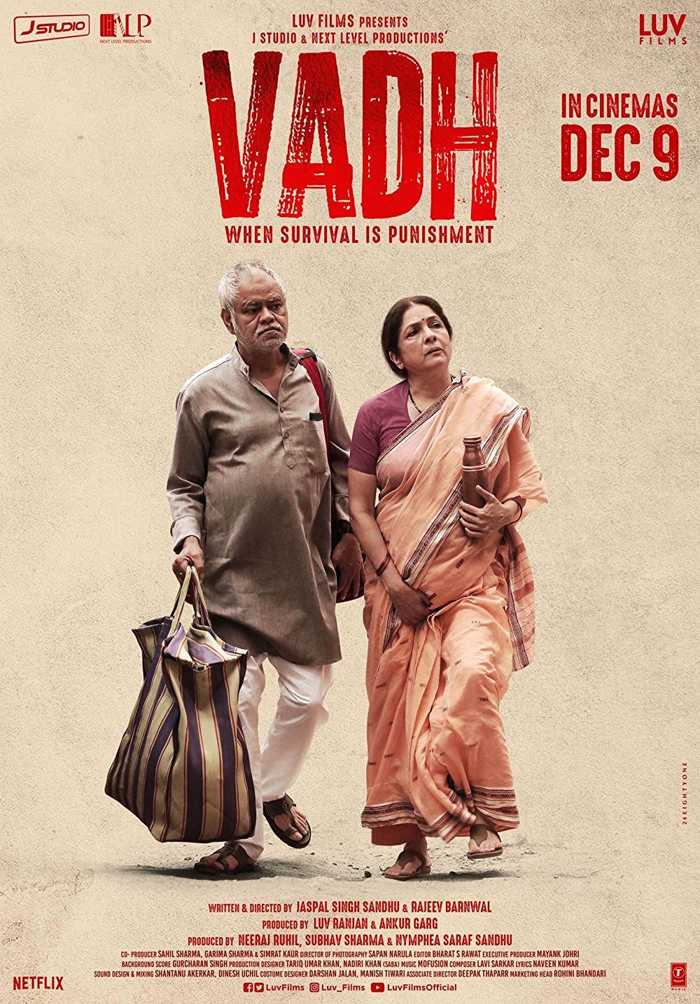 Vadh 2022 Hindi HDRip download full movie